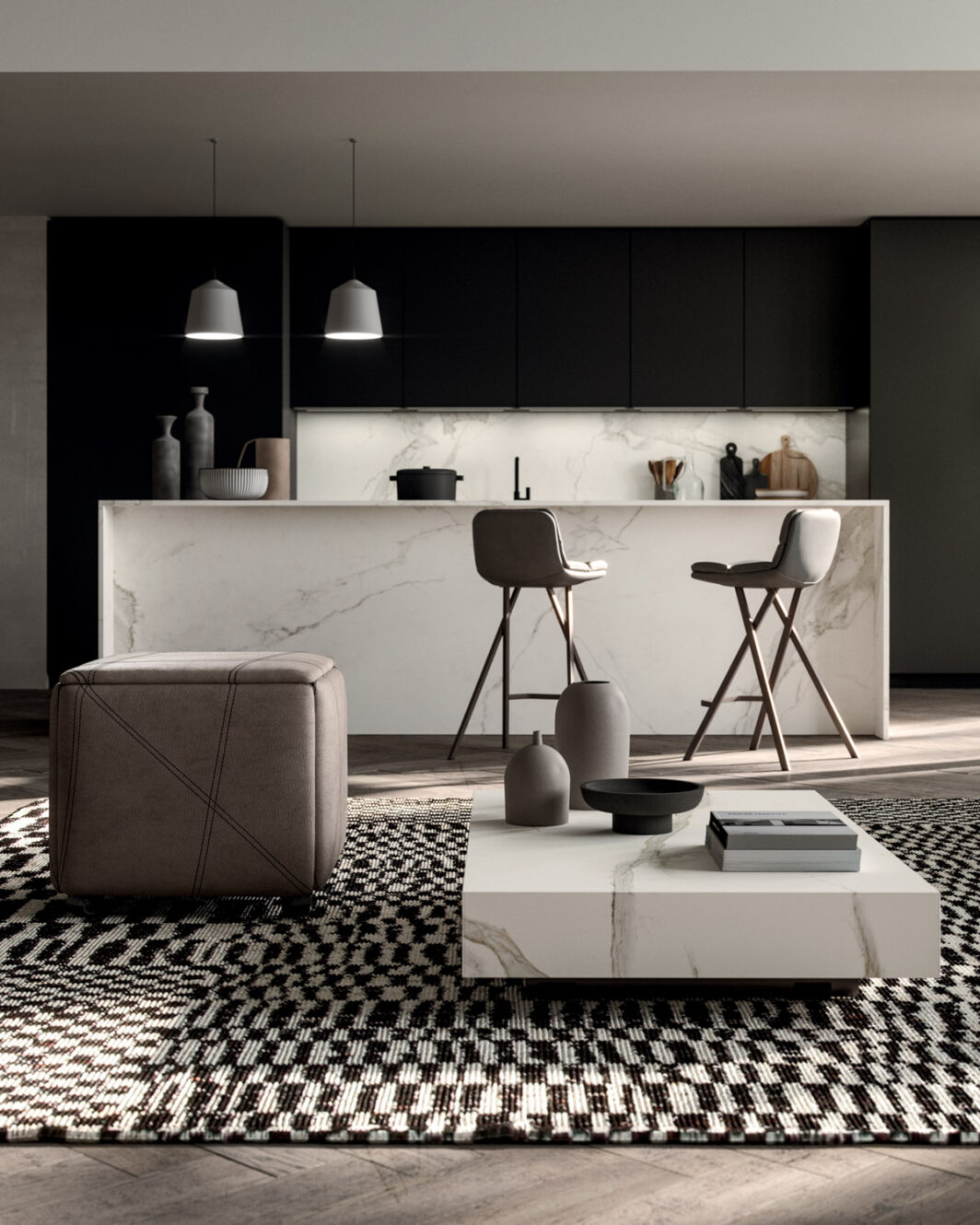 Table transformable Box en verre – Image 9