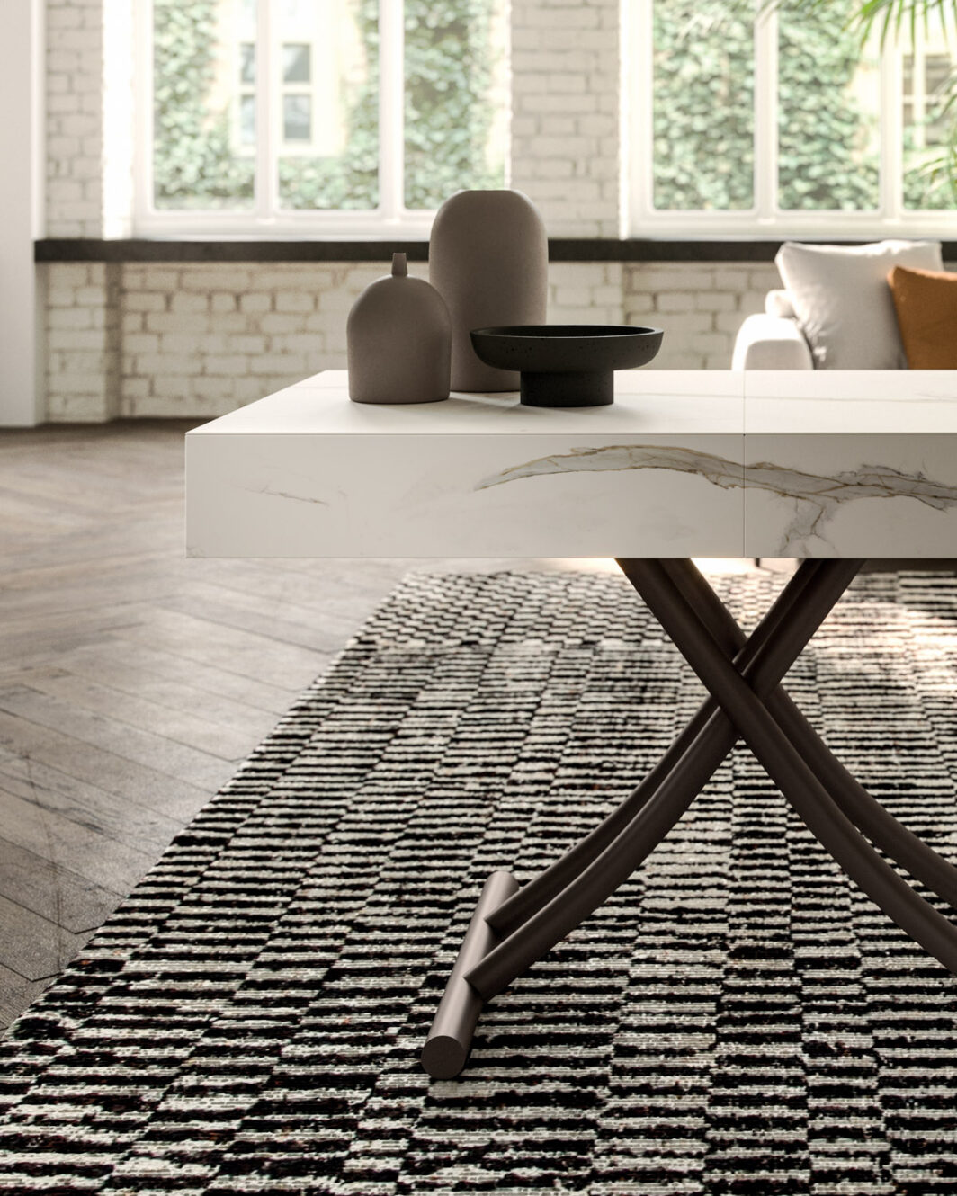 Table transformable Box en verre – Image 10