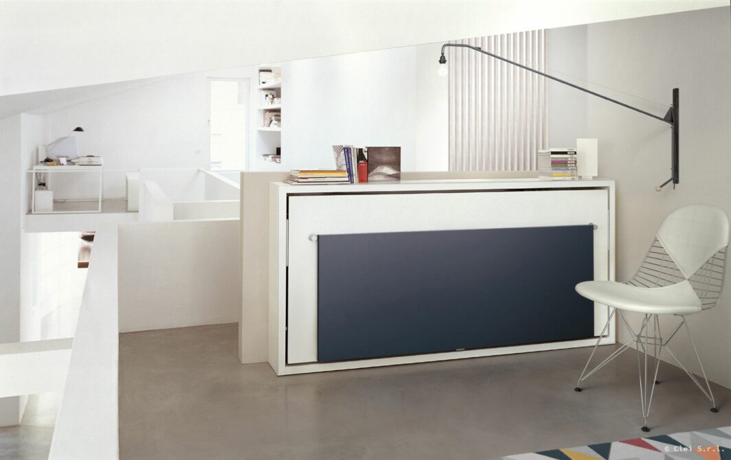 Lit escamotable Poppi avec bureau – Image 2
