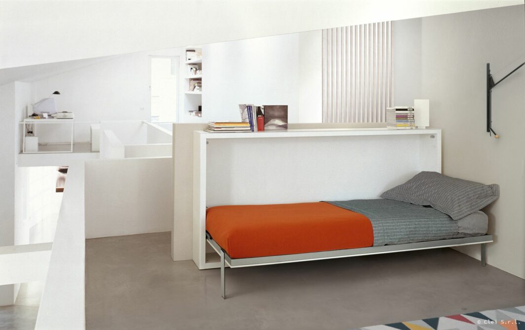 Lit escamotable Poppi avec bureau – Image 3