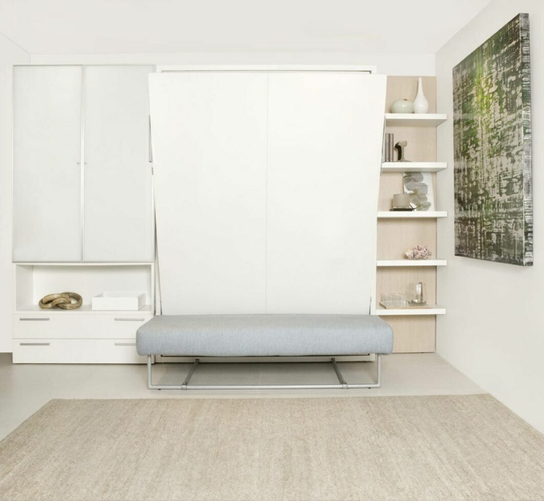 Lit escamotable Big L160 canapé – Image 3