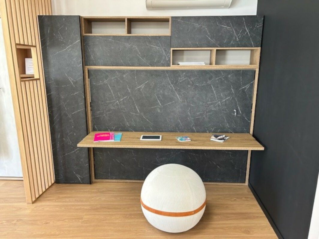Lit escamotable avec bureau à -40%