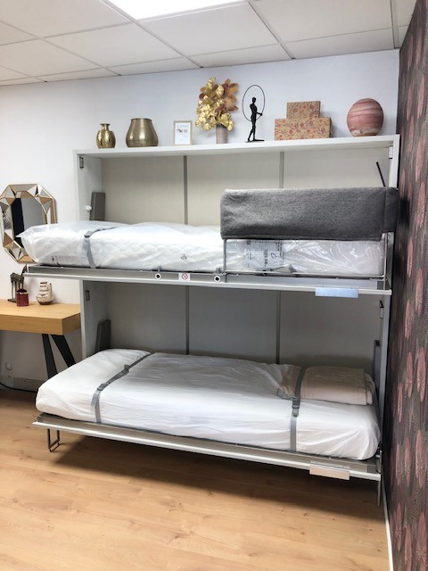 Lits escamotables superposés à -30%