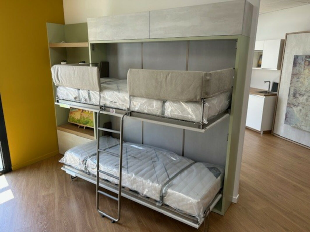 Lits escamotables superposés à -40%