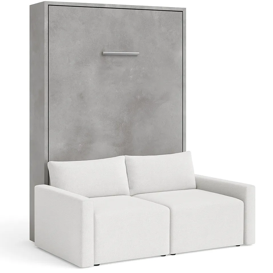 Lit escamotable vertical avec canapé Bonus L140