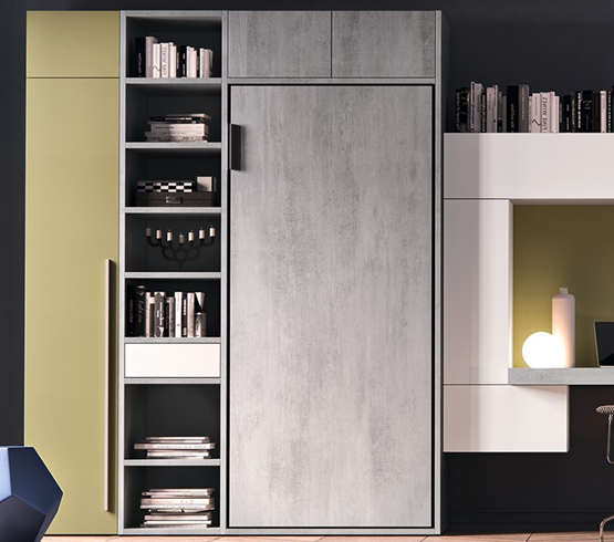 Lit escamotable vertical L120