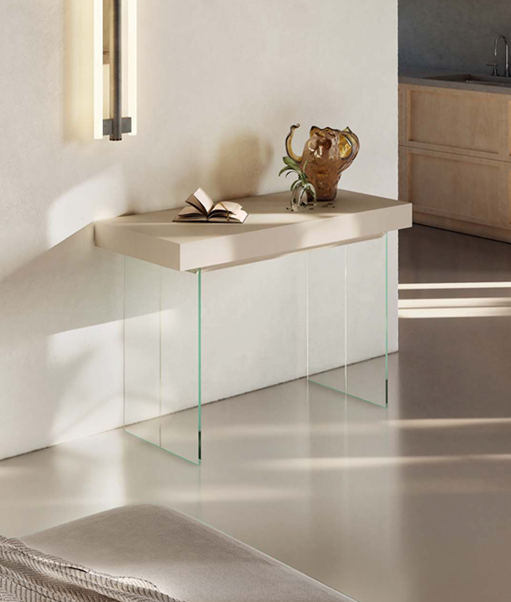 Table console City folding